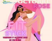 SAINTE-CATHERINE : Octobre ROSE, FIT STICK, le vendredi 17 octobre 2025 de 19h à 20h